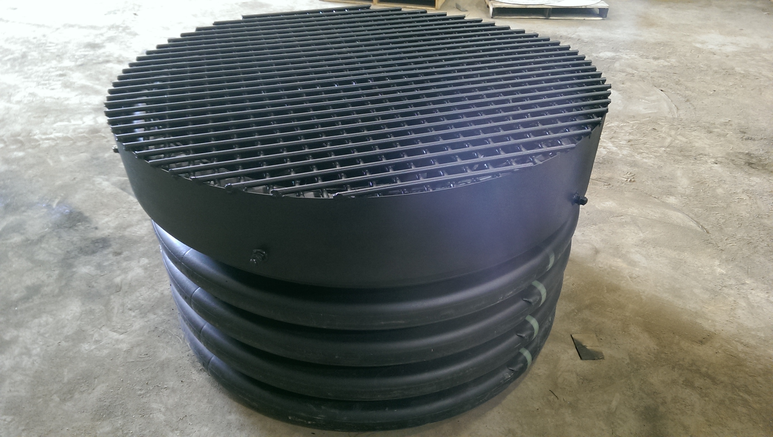 Specialty Corrugated Products Guard Rails, Campfire Rings, PLASTIC